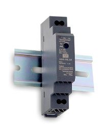 15W DC/DC converter 18-75V:15V 1A, on the DIN, MEAN WELL DDR-15L-15