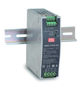 240W DC/DC преобразователь 33.6-67.2V:48V 5A, на DIN, MEAN WELL DDR-240C-48