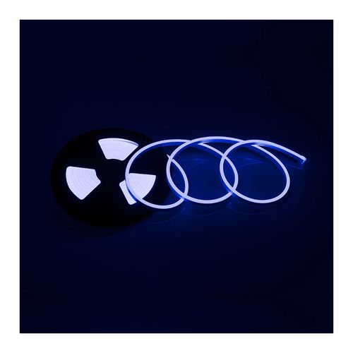 LED strip NEON FLEX, 5m reel, 12Vdc, 11W/m, IP65, BLUE, 1cm cut, Design Light N-6X12-Z-11W-NI-01 5908293400550