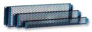 RACK PANEL,  STEEL MESH, 2U 87446