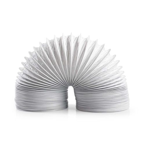 PVC Air Outlet Hose | 100 mm | 1.50 m | Suitable for: Air Ventilation / Tumble Dryers | White DRHO100BWT15 5412810301539