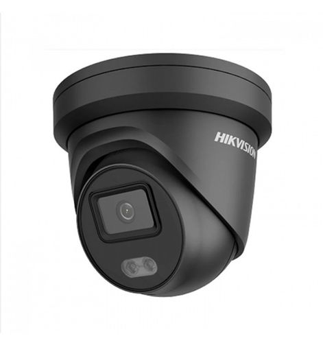 IP-камера DOME, AcuSense, ColorVu, 4Мп, F2.8мм, LED + ИК до 30м, micro SD до 256Гб, IP66, черный, Hikvision DS-2CD2347G2-LUF2.8B 6941264095149