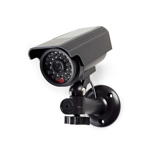 Dummy Security Camera | Bullet | IP44 | Battery Powered / Solar Powered | Outdoor | Including wall mount | Black DUMCBS10BK 5412810269600