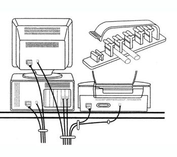 Cable manager set (31pcs) ECTSET1 5410329404550