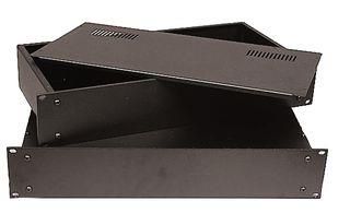 19" RACK BOX 1U, 220MM DEEP R2100/1UK