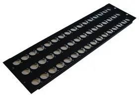 3U-48 HOLE 19" RACK PANEL R1269/3UK/48
