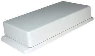 MULTIPURPOSE FLANGED ENCLOSURE, ABS, WHT TWF9-4-17W