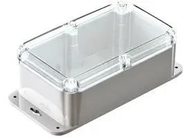 ENCLOSURE, WALL MOUNT, IP66, CLR LID CHD7212GY