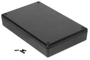 CASE, ABS, BLACK, 40.5X140X220MM 1599KBK