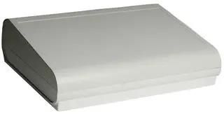 DESKTOP CASE SLOPING GREY 268X200X65MM PP105G