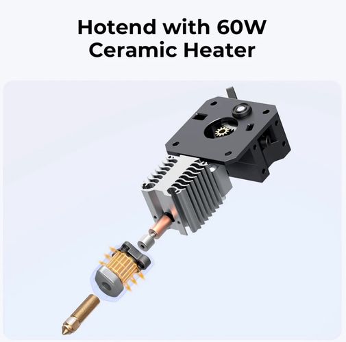 3D printer Ender-3V3 KE 220x220x240mm düüs 300℃, voodi ≤100℃ CREALITY ENDER-3V3KE 6971636404170