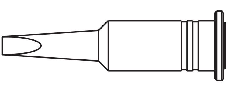 Паяльное жало для газового паяльника INDEPENDENT 130 (0G130KN), 3,2 мм / 0,126 дюйма, ERSA ER0G132AN 4003008062540