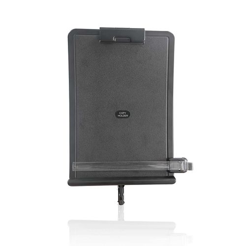 Copy Holder | Clip | Suitable for paper size: A4 | Adjustable Angle / Full Motion | Swivel angle: 360 ° ERGOCH300BK 5412810304363