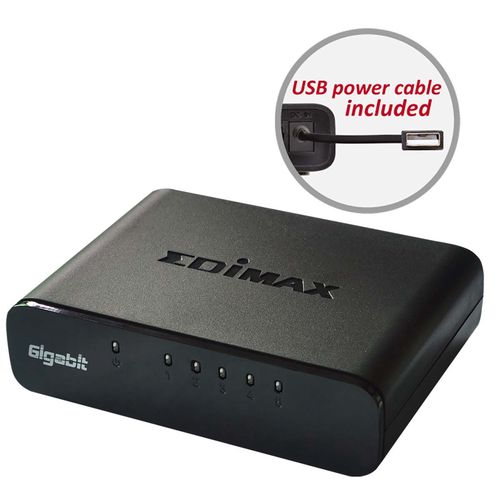 Network Switch Gigabit 5-Port ES-5500G V3 4710700929742
