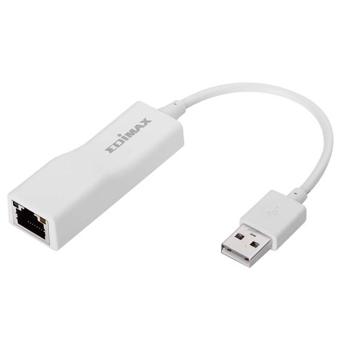 USB 2.0 Fast Ethernet Adapter 10/100 Mbit White EU-4208 4710700928851