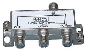 TV jagaja 8dB 5-860MHz FC-2TAP/8