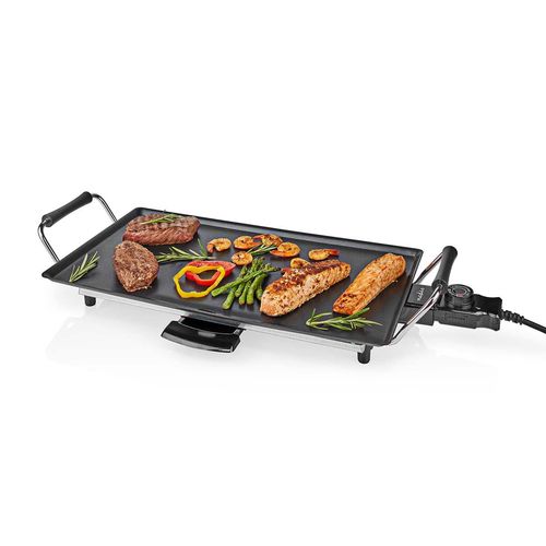 Teppanyaki Table Grill | Baking surface ( l x w ): 47.5 x 26.5 cm | 5 Heat Settings FCTE110EBK50 5412810268344