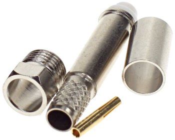 Connector FME socket crimped 50Ω H155 FME/F-H155-CR