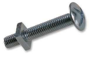 ROOFING BOLT& NUT M6X40, PK25 RBN640