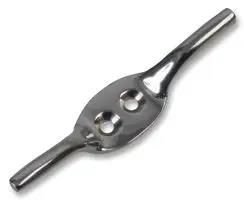 CLEAT, HOOK, 75MM CHROME (PK10) D01195