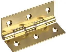 BRASS HINGE DSW POLISHED 3INX1IN D02049