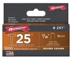 STAPLES FOR T-25, 11MM (PK 1000) T25S-716.
