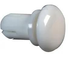 SNAP RIVET, NYLON 6, 2.2MM, WHITE, PK100 SR 2064W