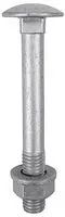 CARRIAGE BOLT EXTERIOR SO M6X75MM 10PK 0675CBI