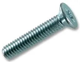 SCREW, CSK, POZI, M4X12, 100PK CP4M12