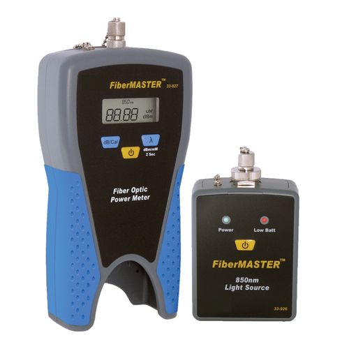 FiberMASTER™ - измеритель мощности MM/SM с источником света MM 850 нм, Trend Networks 33-928 783250339280