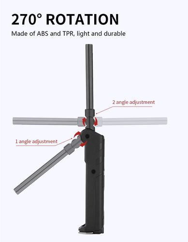 Taskulamp G15, töölamp, magnetitega, CREE XPE + COB, 300lm + 700lm, laetav, Micro USB, IP42 SUPERFIRE-G15 6956362909502