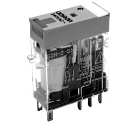 Relee 24VDC 1.1K 5A Omron G2R-2-SN-24VDC G2R-2-SN-24VDC