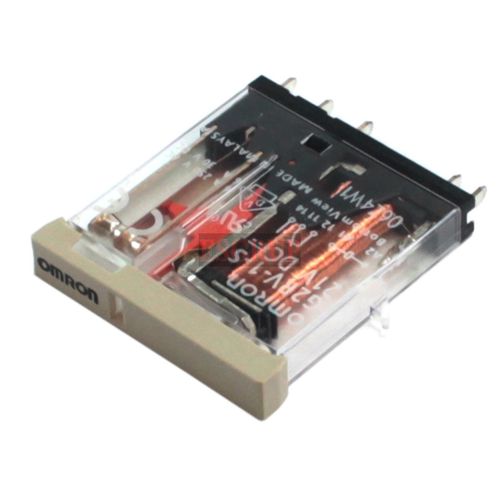 Miniatuurne elektromagnetrelee 21VDC; 6A/250VAC; 6A/30VDC; 6A SPDT G2RV-1-S-G-21VDC