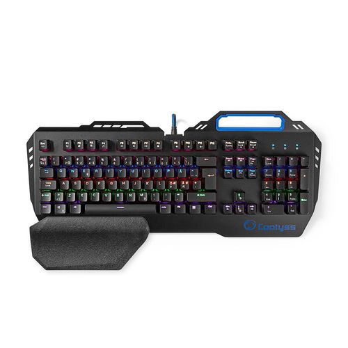 Wired Gaming Keyboard | USB | Mechanical Keys | RGB | Nordic | ND Layout | USB Powered | Power cable length: 1.70 m | Gaming GKBD400BKND 5412810316052