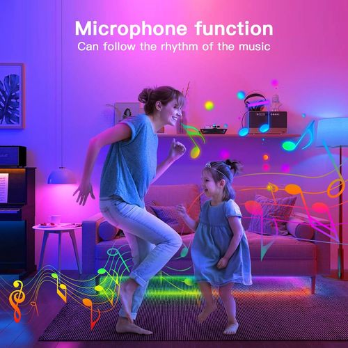 Цифровой контроллер светодиодной ленты, 5-24Vdc, 15A, 800pix, с микрофоном, WLED ESP32 Wi-Fi GL-C-015WL-M 6978699220006