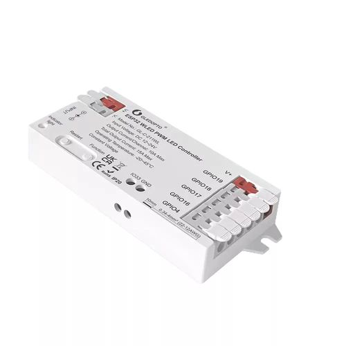 LED kontroller 12-24V 15A, RGB + CCT, mittedigitaalsetele LED ribadele, WLED ESP32 PWM, Wi-Fi GL-C-211WL 6978699220266