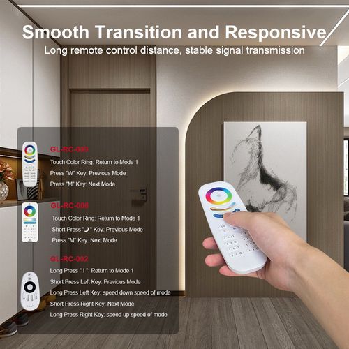 LED controller for monochrome digital strips, 5-24Vdc, 800pix GL-C-213 6978699220457