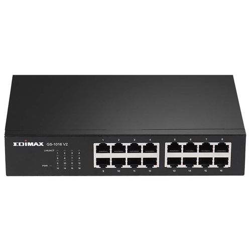 16-Port Gigabit Switch Black GS-1016V2 4717964704283