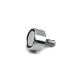 Pot Magnet with Threaded Stud M3 Ø10x5mm NdFeB N42 MAG/THREAD/10 7640155432580