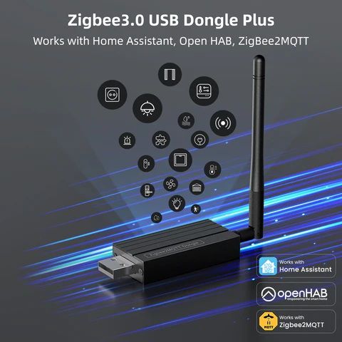 USB ZigBee HUB для домашнего помощника / TUYA, USB 3.0 +20dBm GW70-MQTT
