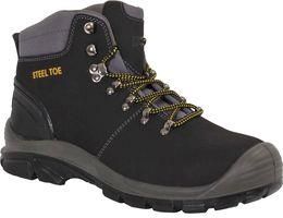 MALVERN SAFETY BOOT, BLACK, SIZE 8 SF7608