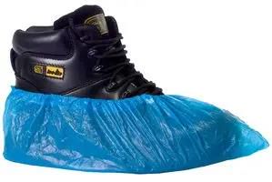 DISPOSABLE OVERSHOES - BLUE (PK100) E16610 - BLUE