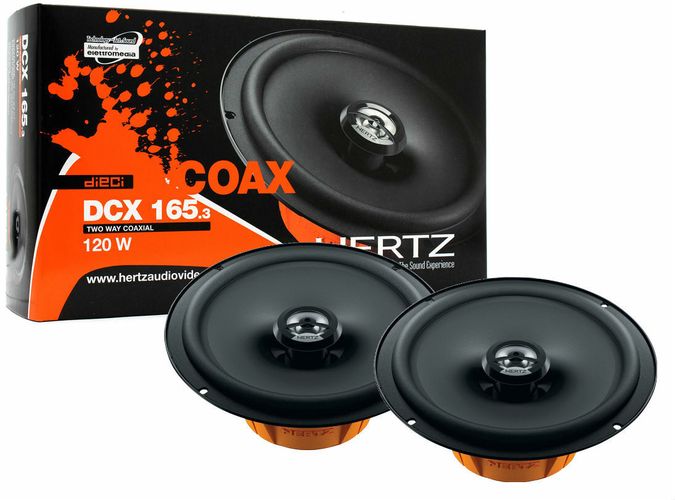 Динамики Ø165мм 120Вт 60Гц-21кГц 93дБ 4ом 2полосные HER/DCX-165 8018823088565; 8018823104180