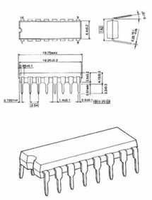 Микросхема CD4052 DIP16 RoHS CD4052