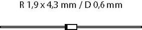 Dinistor 28-36V 2A Ib<0.3mA DO35 DB3