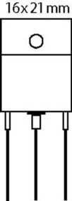 Transistor NPN 120V 8A 80W 12MHz TO3PN TO3PN 2SD718