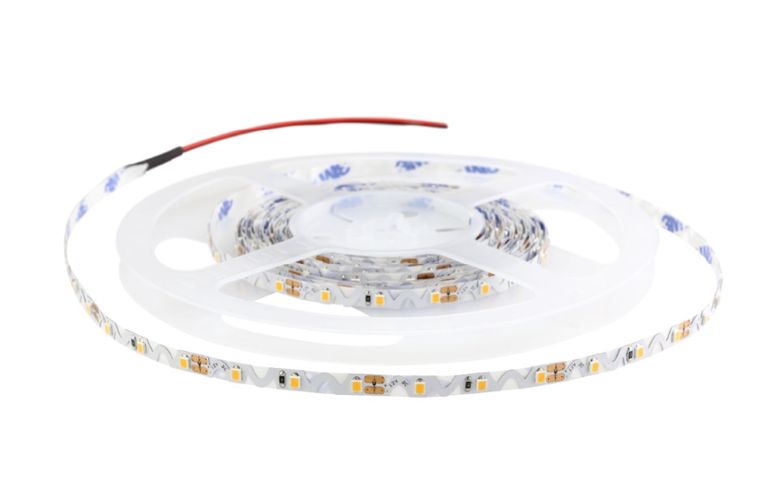 Светодиодная лента катушка 3м, 12V, 12W/m, 6500K, 890lm, IP20, S форма, PREMIUM LEMLUX HM-2835-60-Wm/S-PR