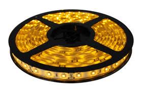 LED strip, 12V 4,8W/m, non waterproof, IP20, Yellow HM-3528-60-Ym