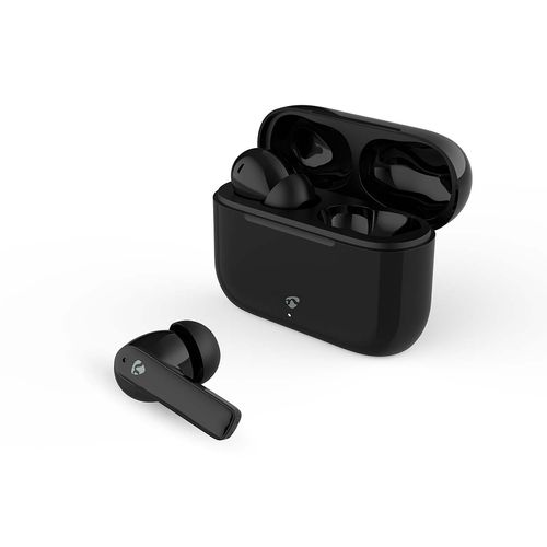 Fully Wireless Earphones | ENC (Environmental Noise Cancelling) | Bluetooth® | Maximum battery play time: 24 hrs | Touch Control | Charging case | Wireless charging case | Built-in microphone | Voice control support | Noise canceling | IPX4 | Black HPBT2425BK 5412810450381