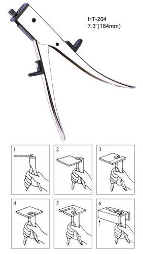 Plekikäärid 184mm Hanlon-Tools HT-204